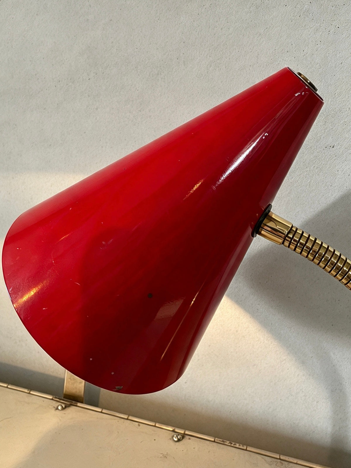 1950s Goose Neck Table Lamp By Helo Leuchten