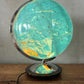 Vintage 1960s German Columbus Duo Glass Globe Lamp