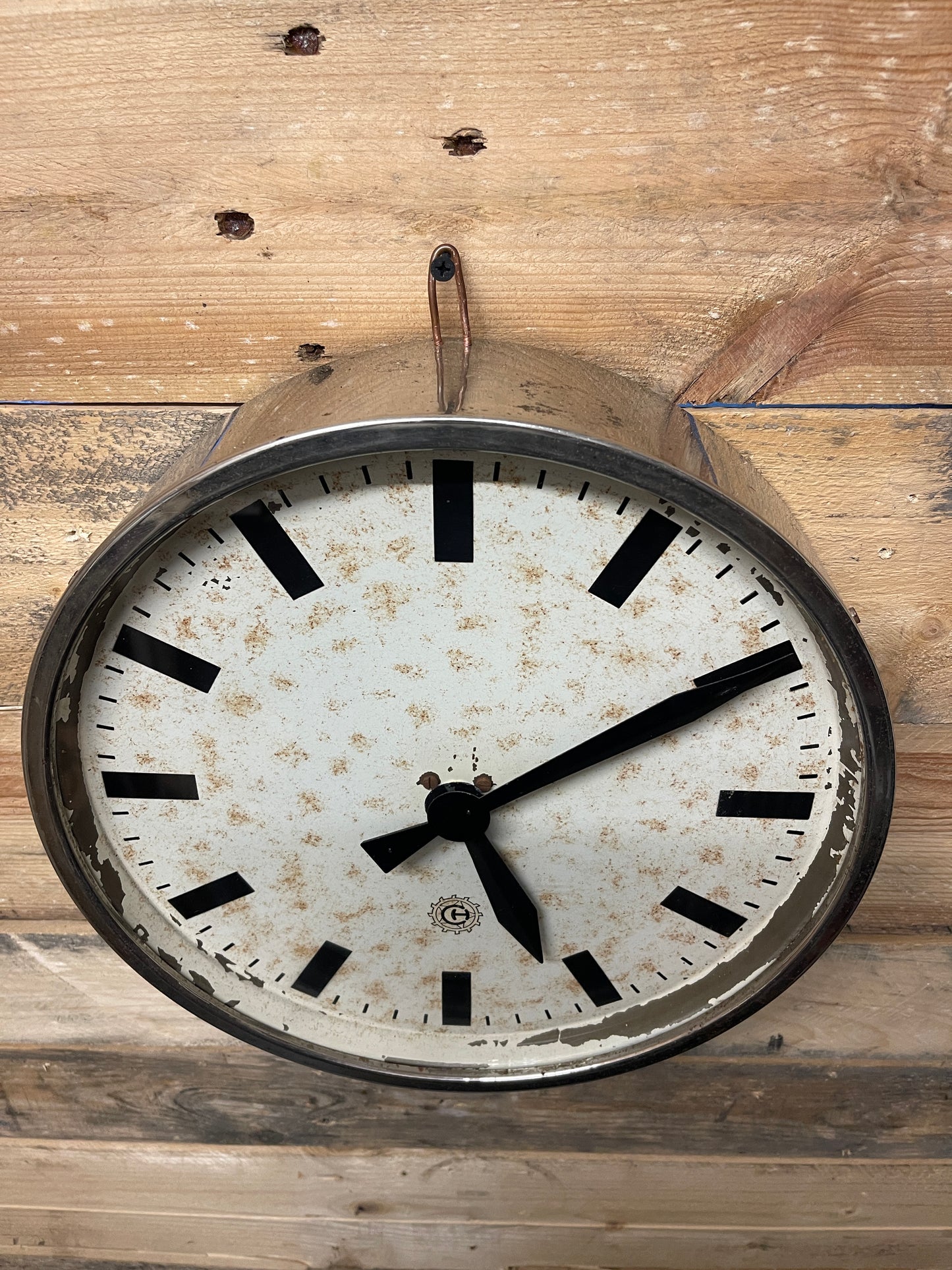 1950's Czech Factory Clock