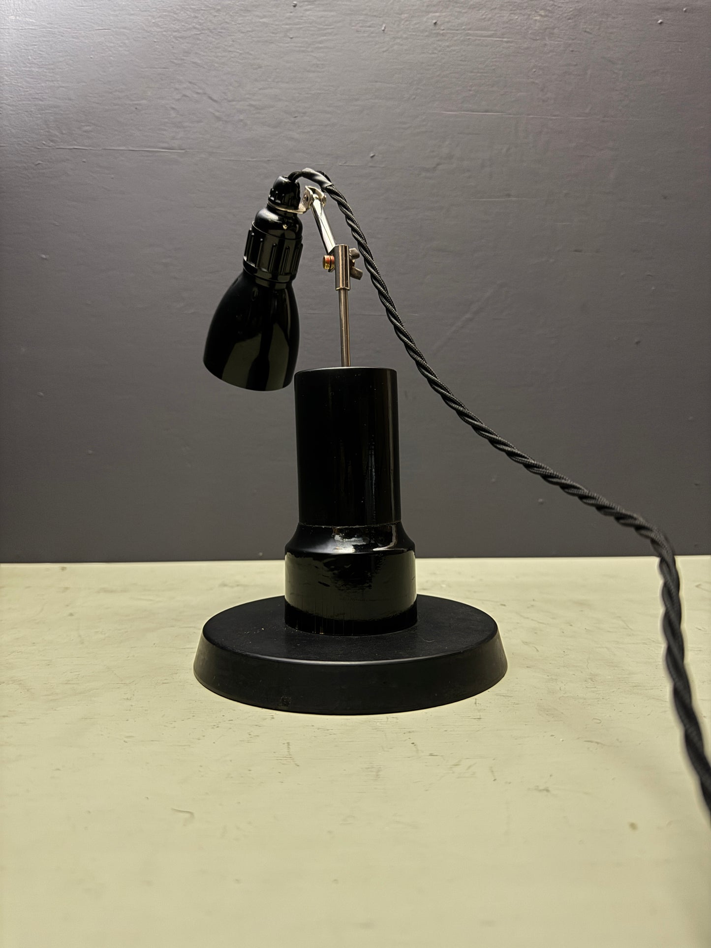 1920s Bakelite Table Lamp By FK Germany