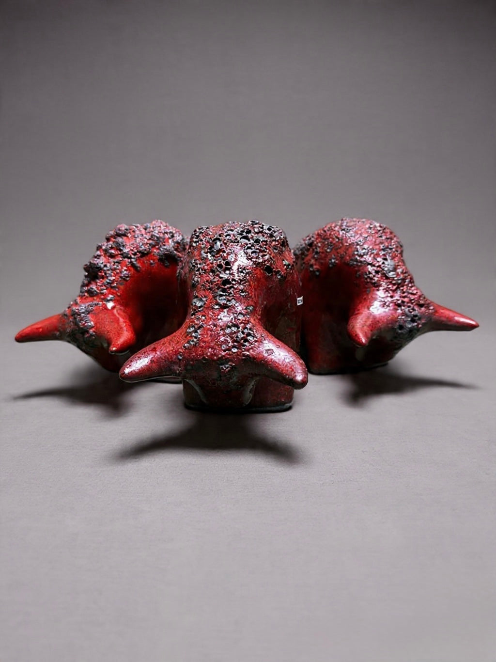 Otto Keramik Classic Ceramic Bull West German Pottery Fat Lava