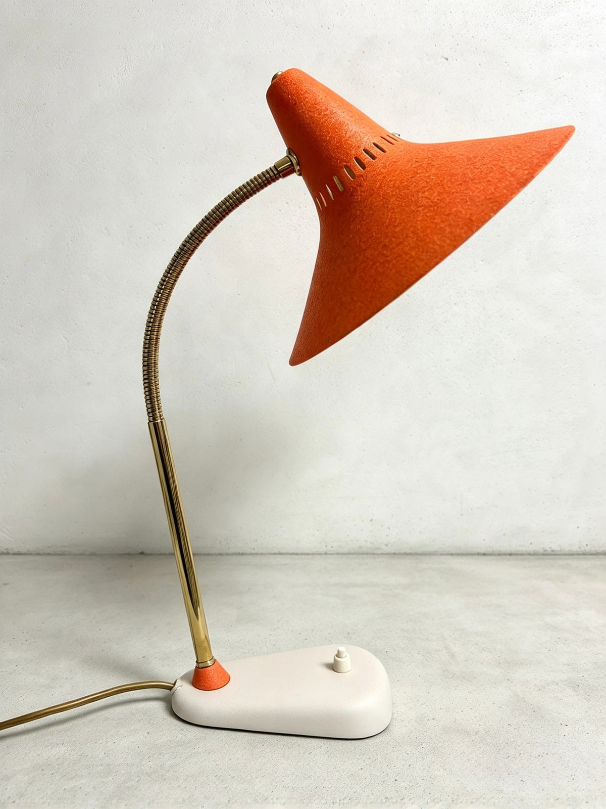 1960s Goose Neck Desk Lamp By SIS Germany