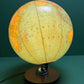 Vintage 1960s German Glass Globe Lamp By JRO Globus Munchenbh