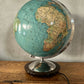 Vintage 1960s German Columbus Duo Glass Globe Lamp