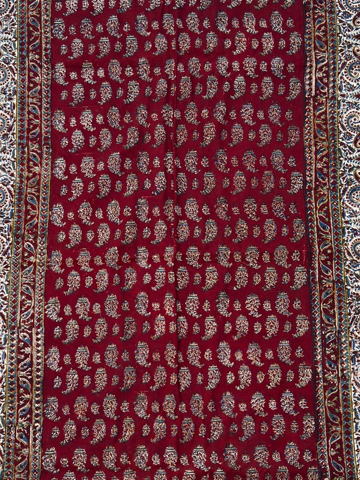 Ghalamkari Hand Block Prints Made In Iran