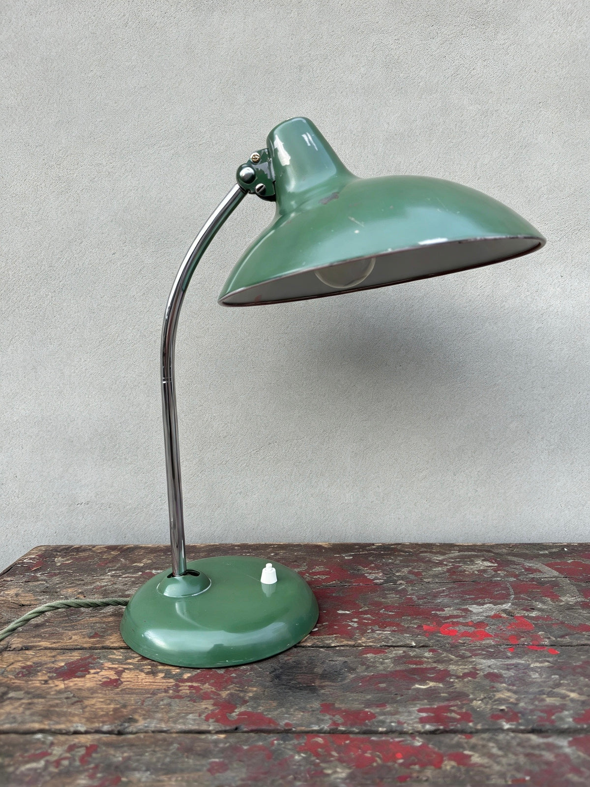 1950s Bauhaus Table Lamp Kaiser Idell Model 6786 By Christian Dell