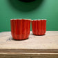 Hand Made Turkish Coffee / Espresso Cups By Renowned Design Ceramicist Saliha Kartal