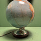 Vintage 1960s German Columbus Duo Glass Globe Lamp