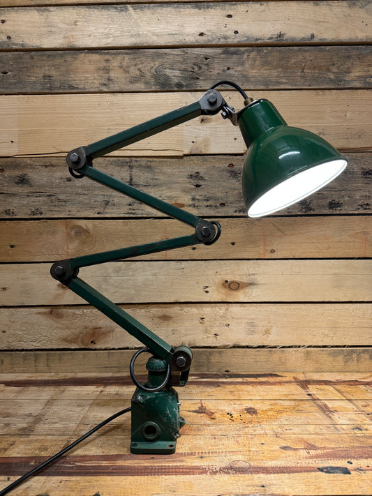 1930s Wall / Worktop Industrial Task Lamp By EDL.