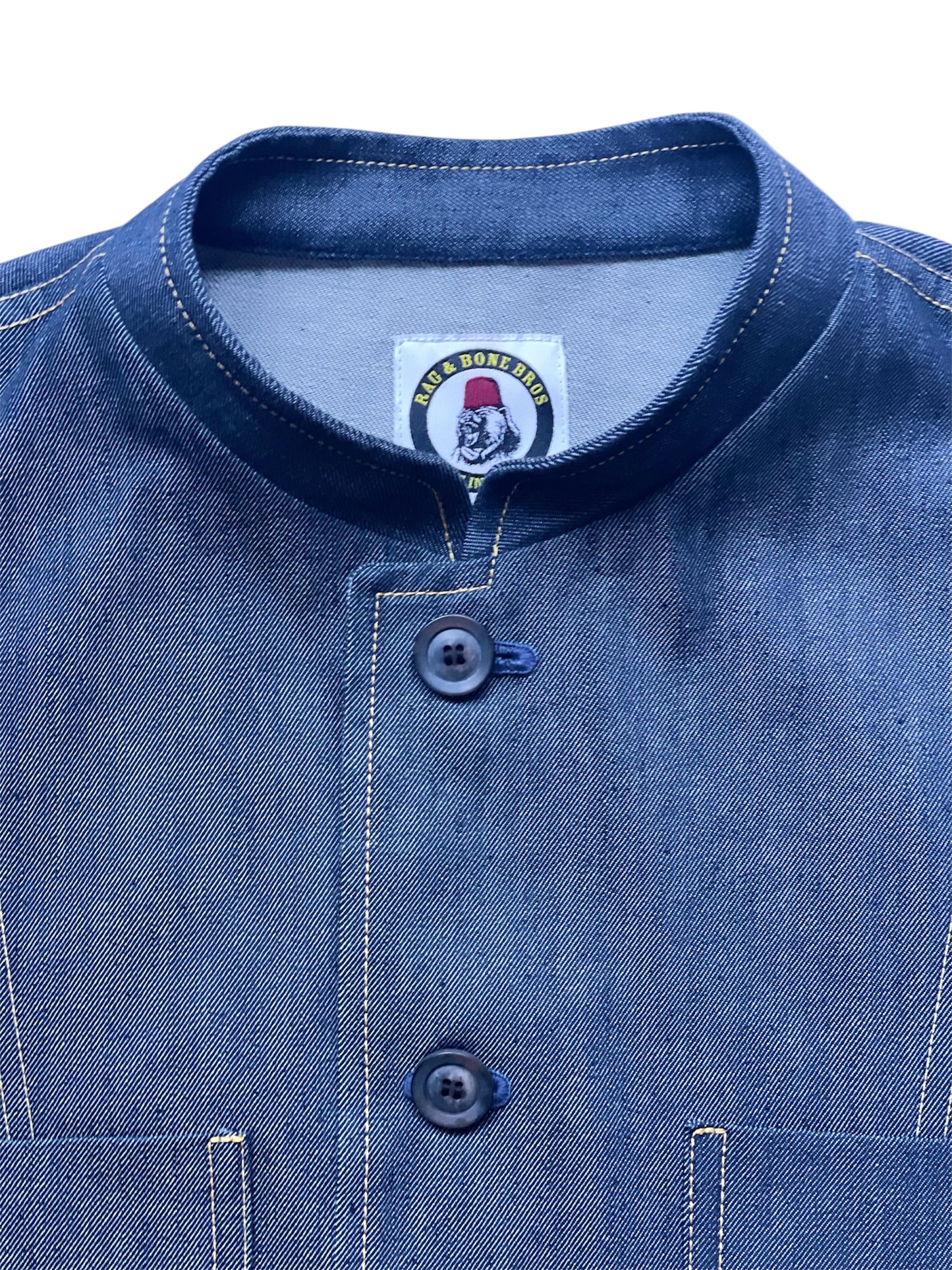 The 'Mintan' Made In London Classic Work Wear Denim Over Shirt