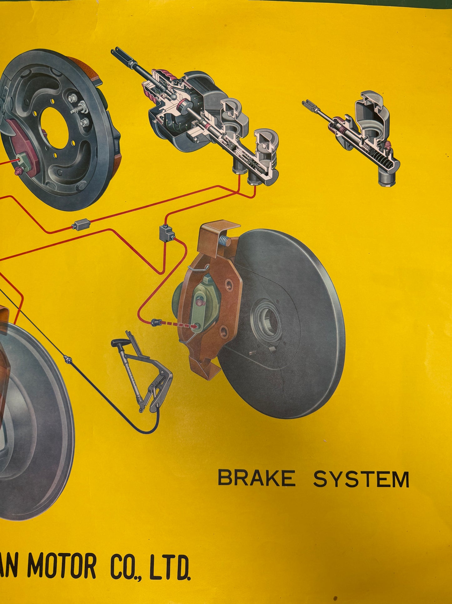 1960s Datsun 1800 Dealership Poster