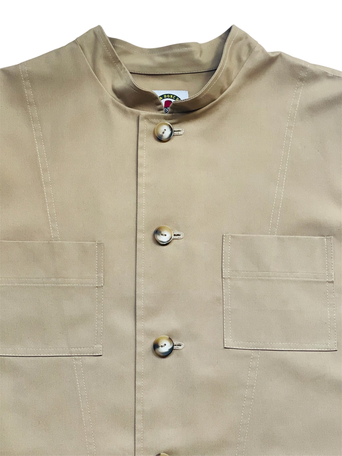 The 'Mintan' Made In London Classic Work Wear Drill Cotton Over Shirt