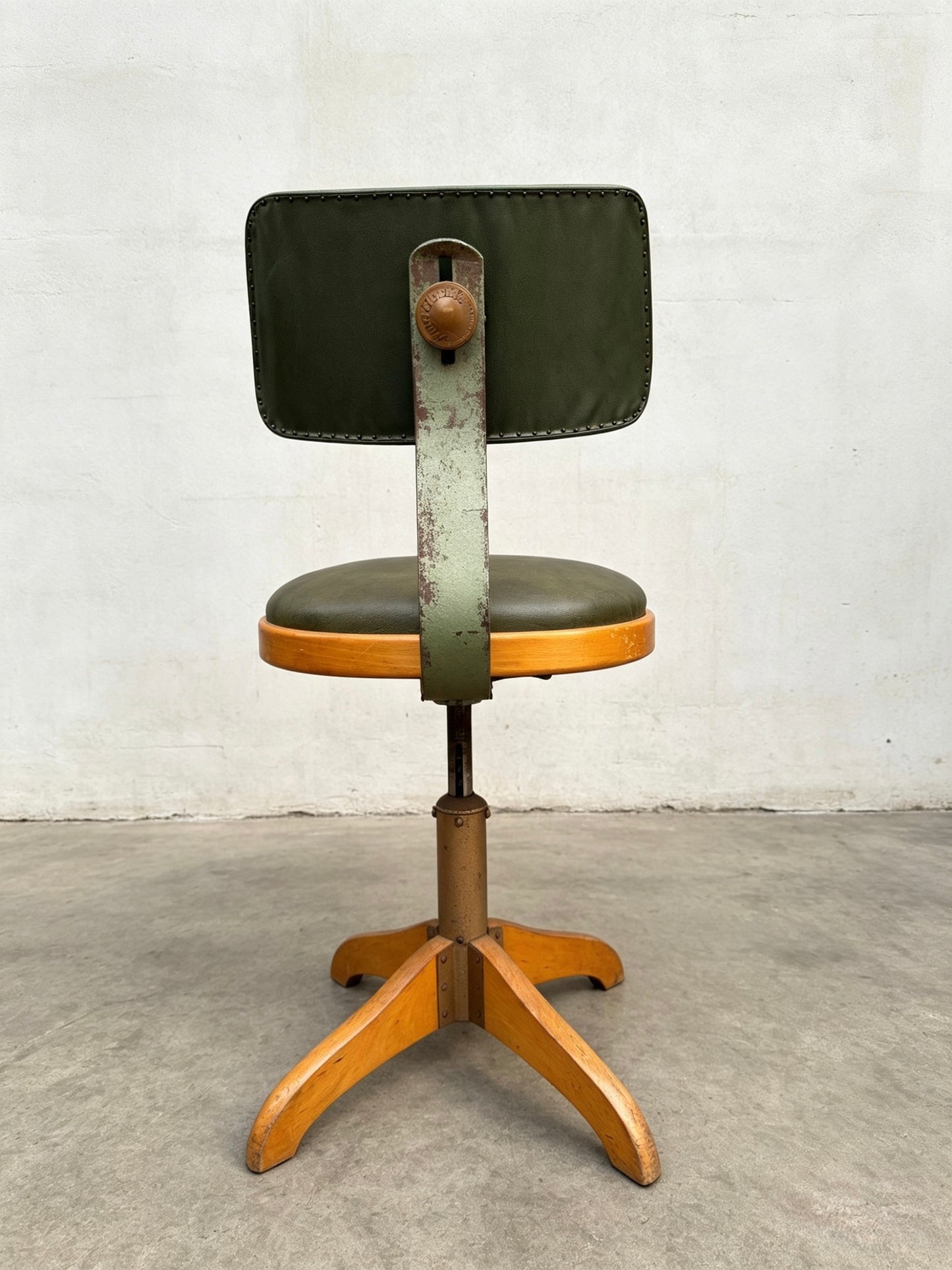 1930s Ama Elastik Factory Chair