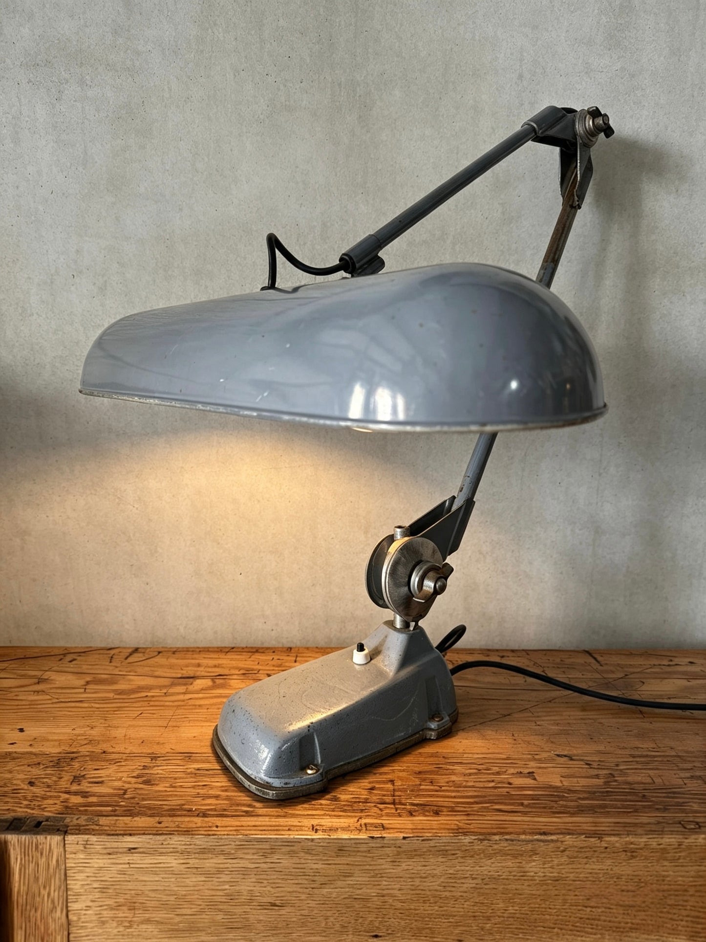 Large 1960s Task Lamp By Ernst Rademacher For Rademacher GmbH