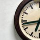 Large 1960's East German Industrial Factory Clocks By Elfema