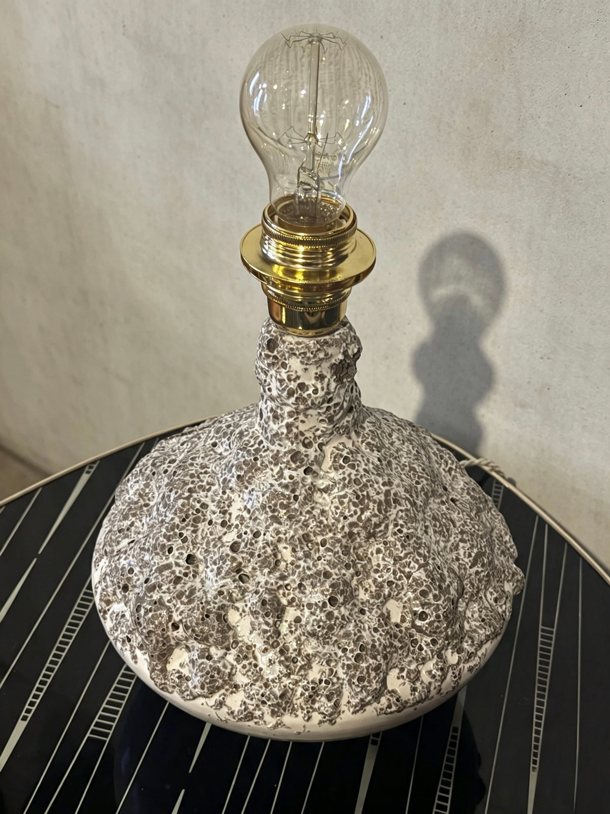 Otto Keramik Fat Lava UFO Lamp