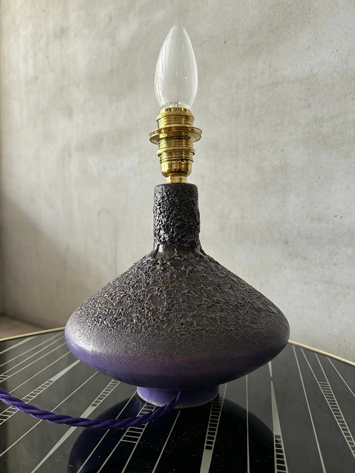 Otto Keramik Fat Lava UFO Lamp