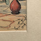 Framed Watercolour Attributed To Karelin Mitrich 1920