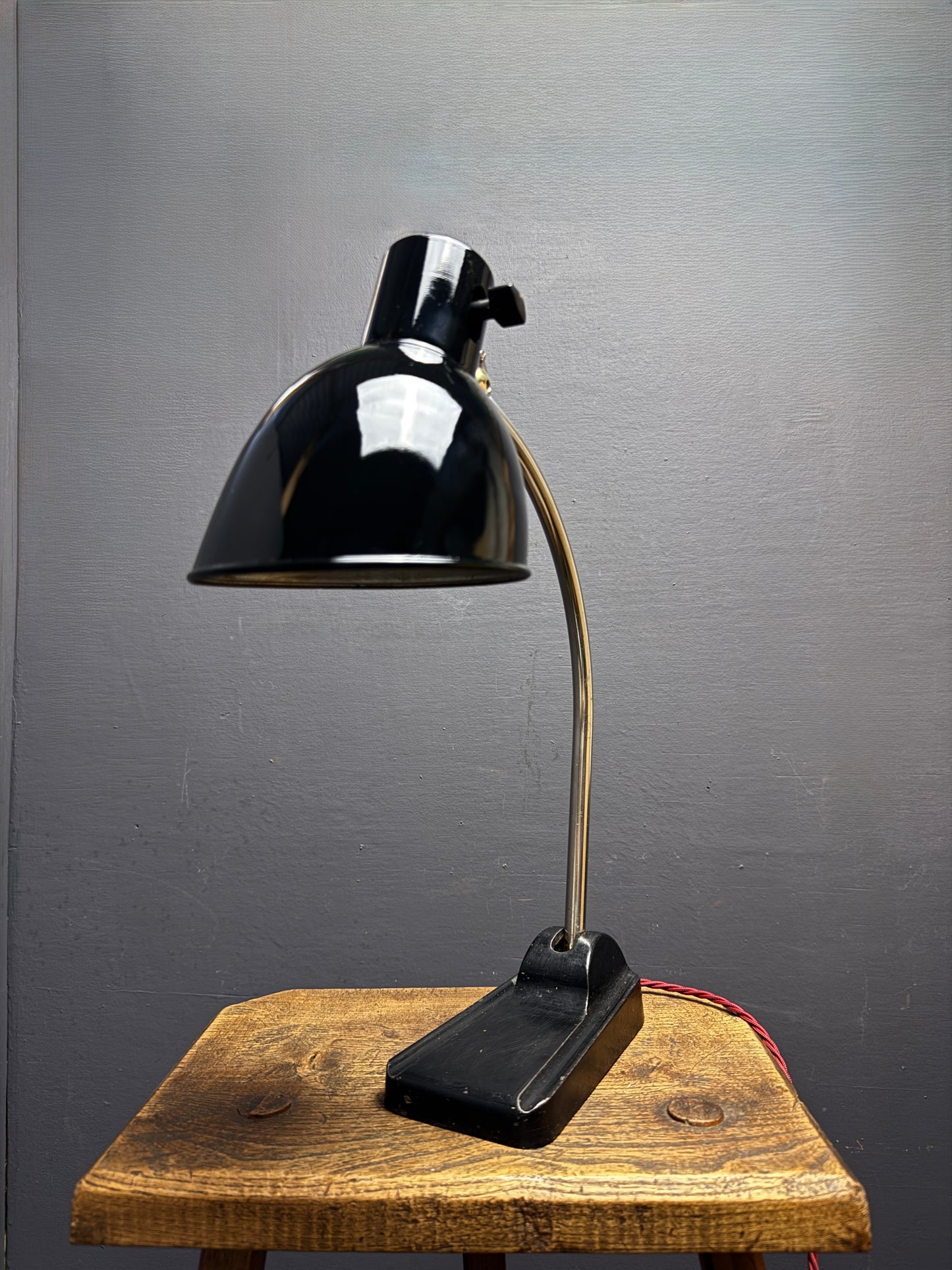 Rare 1930s Bauhaus Desk Lamp By Dr. Ing. Schneider & Co