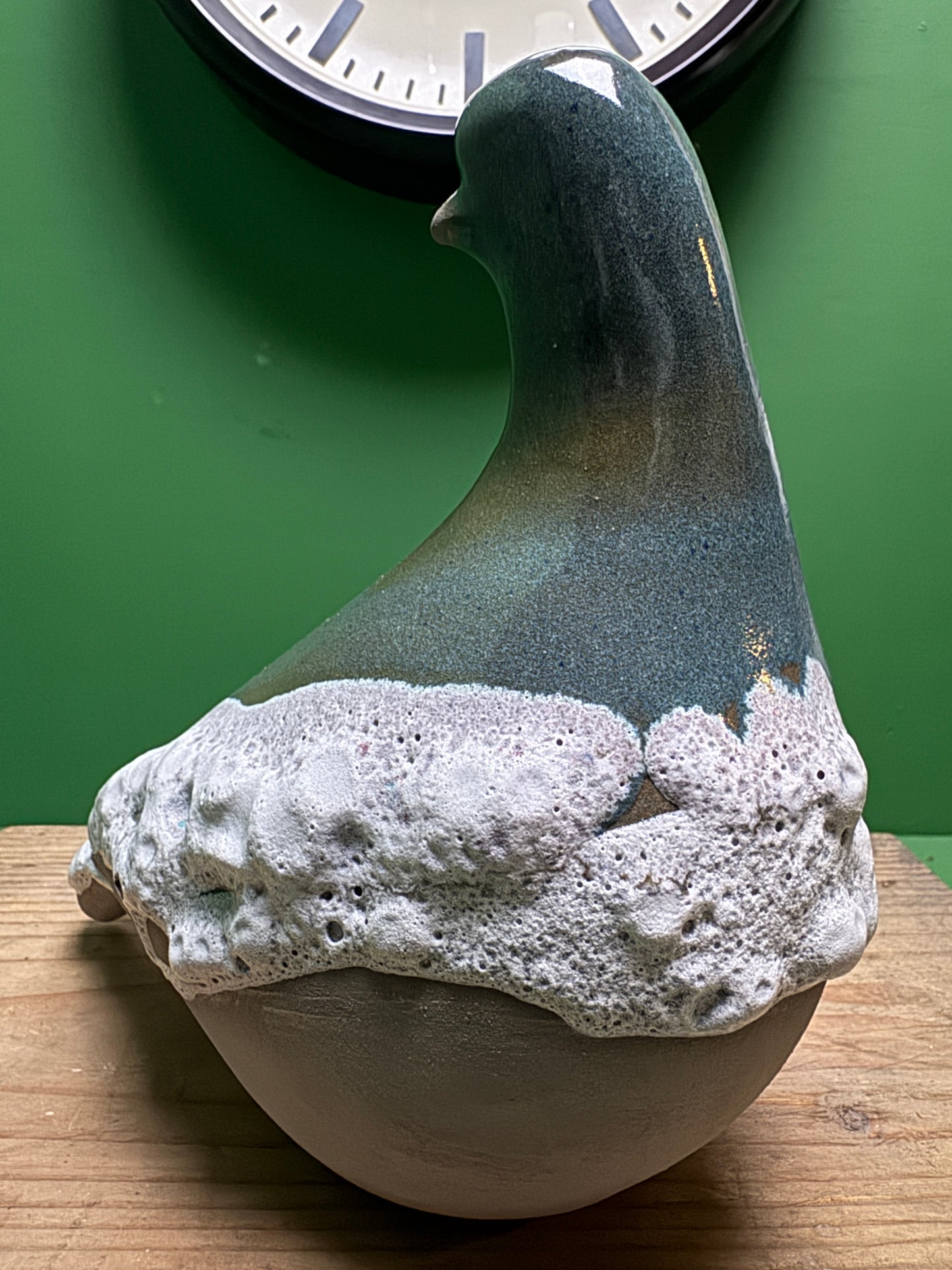 Ceramic Pigeon By Renowned Design Ceramicist Saliha Kartal