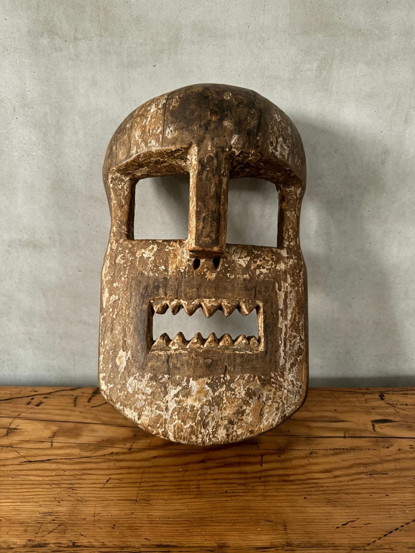 Kumu Divination Mask From The D.R. Congo