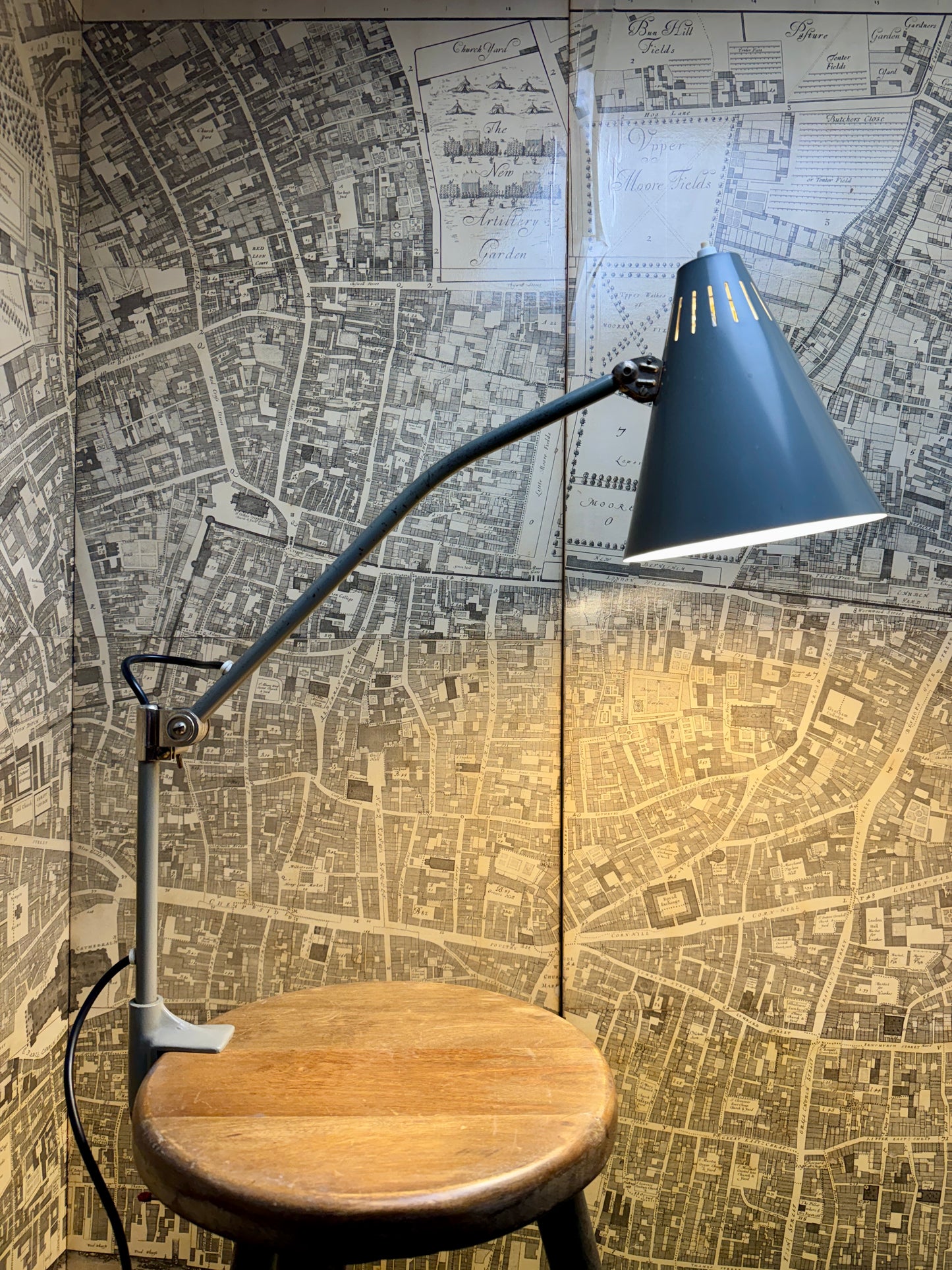 1950s Task Lamp By Hala (Hannoversche Lampenfabrik) Germany