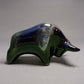 Otto Keramik Classic Ceramic Bull West German Pottery Fat Lava