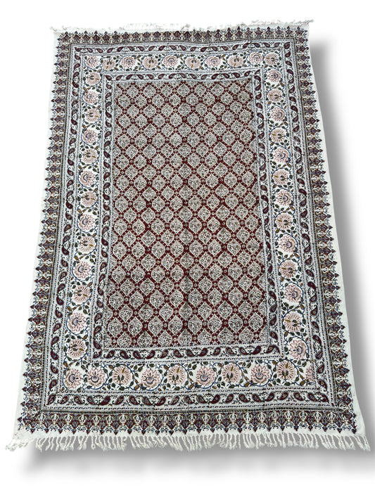 Ghalamkari Hand Block Prints Made In Iran