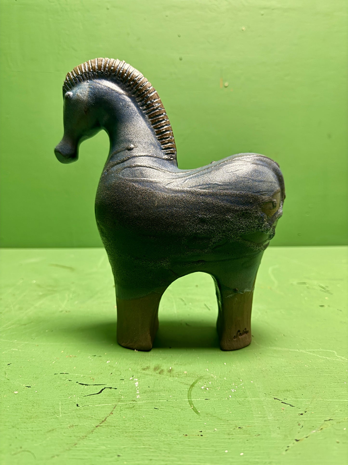 Ceramic Horses By Renowned Design Ceramicist Saliha Kartal