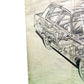 Vauxhall Victor Pen & Ink Cutaway By Brian Hatton 1965
