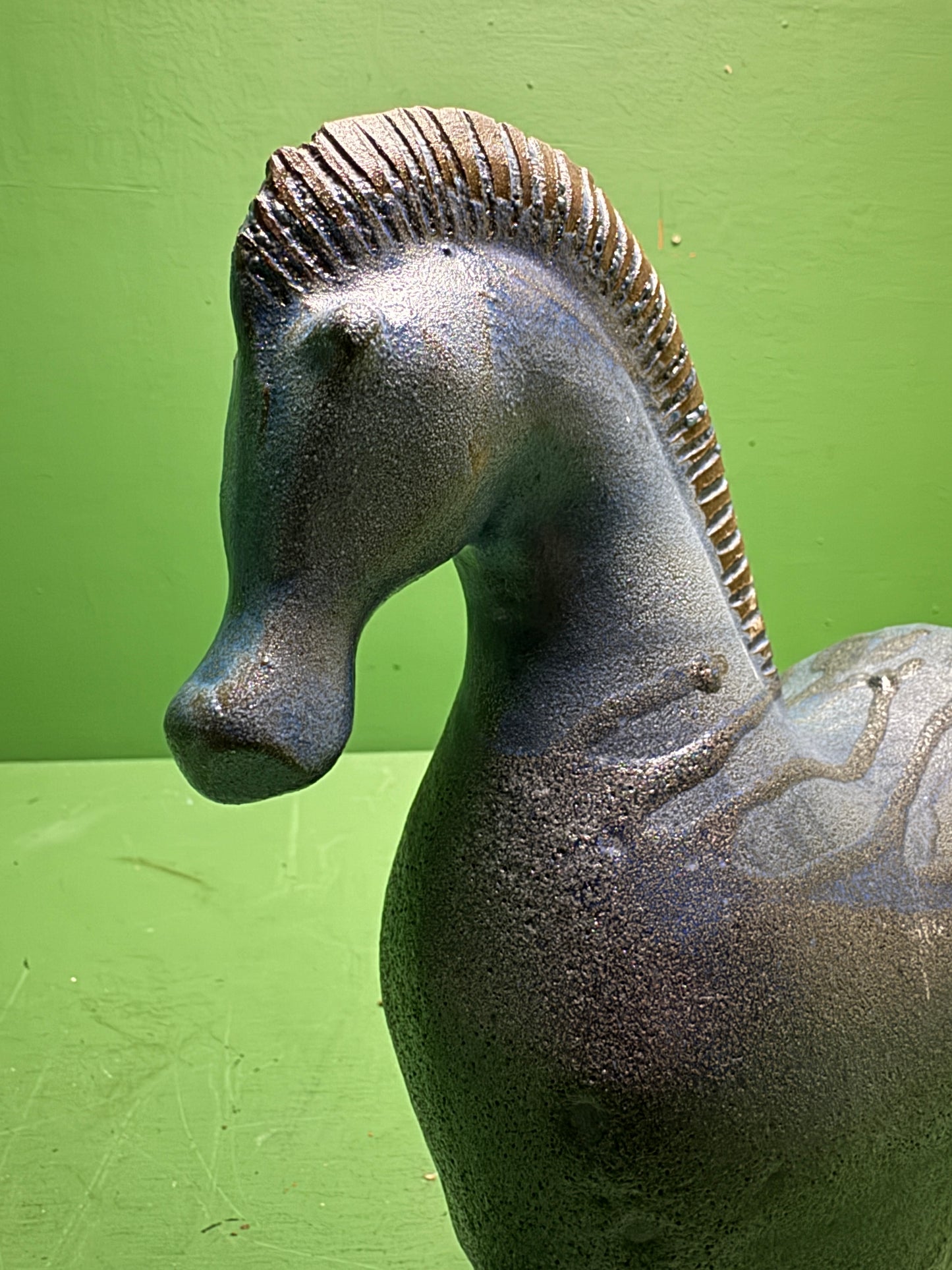 Ceramic Horses By Renowned Design Ceramicist Saliha Kartal