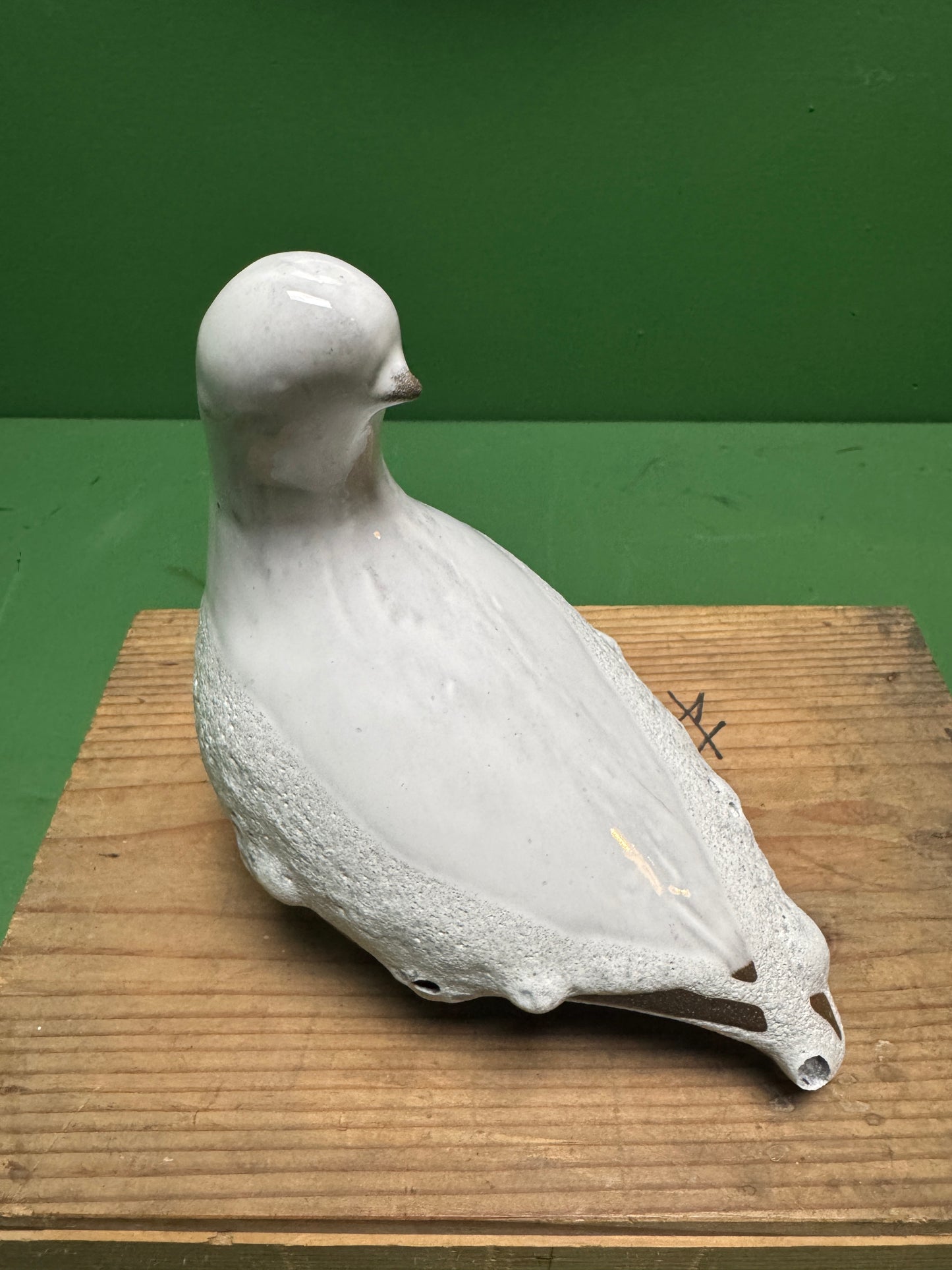 Ceramic Pigeon By Renowned Design Ceramicist Saliha Kartal