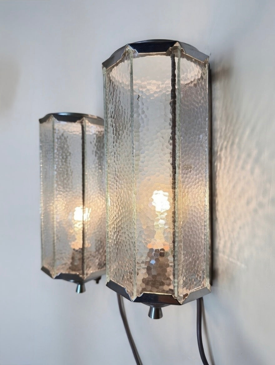 1930s Pair Of Art Deco Wall Lights