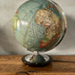 Vintage 1960s DBG Duo Glass Globe Lamp Darmstadt Germany