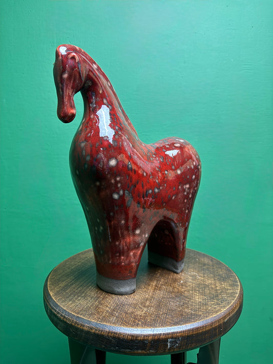 Ceramic Horses By Renowned Design Ceramicist Saliha Kartal