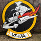 WW2 American Air Force VF-17A Nose Art Hand Painted On Board