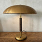 1940s Gold Table Lamp By SBF Sächsische Bronzewarenfabrik