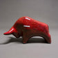 Otto Keramik Classic Ceramic Bull West German Pottery Fat Lava