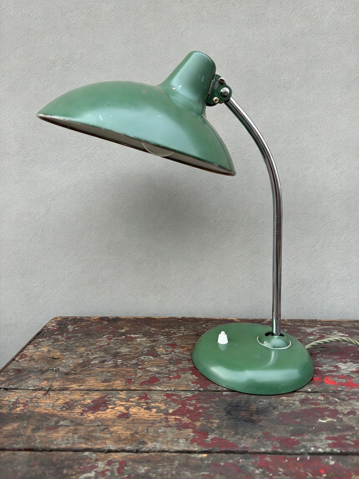 1950s Bauhaus Table Lamp Kaiser Idell Model 6786 By Christian Dell