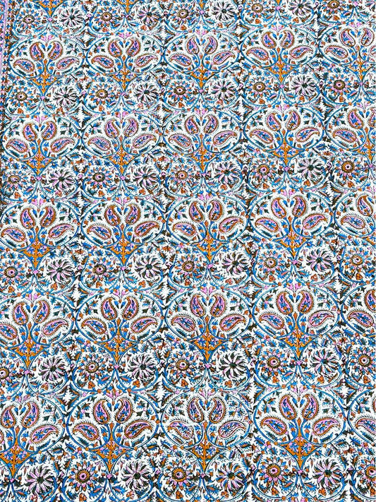 Ghalamkari Hand Block Prints Made In Iran