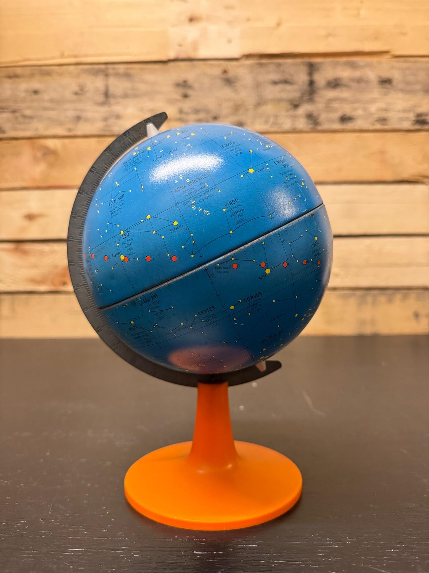 1960s Metal Celestial Table Globe By Scan Globe AS Copenhagen