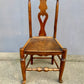 Set Of 4 Elm Side Chairs Circa Early1800s