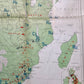 Philips Comparative Wall Atlas Of Africa Circa 1950s