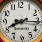 Early 1900s CTW Shop Clock From Renowned Watchmaker & Dealer F.Schlesicky