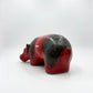 Otto Keramik Ceramic Hippopotamus West German Pottery Fat Lava