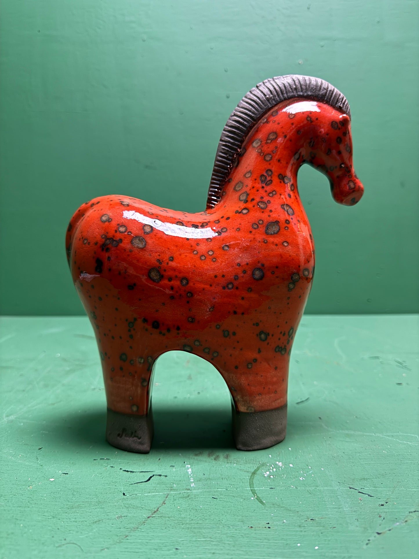 Ceramic Horses By Renowned Design Ceramicist Saliha Kartal