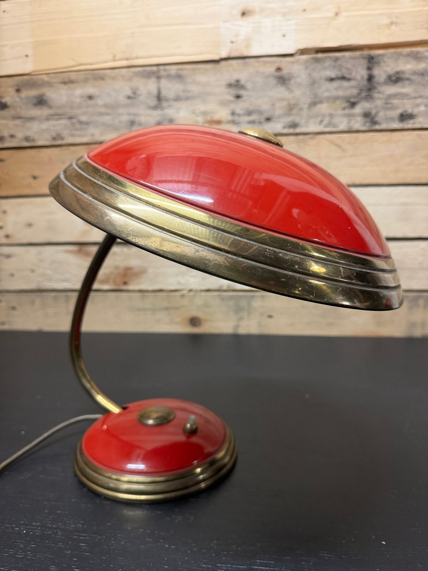 1950s Modernist Table Lamp By Helo Leuchten