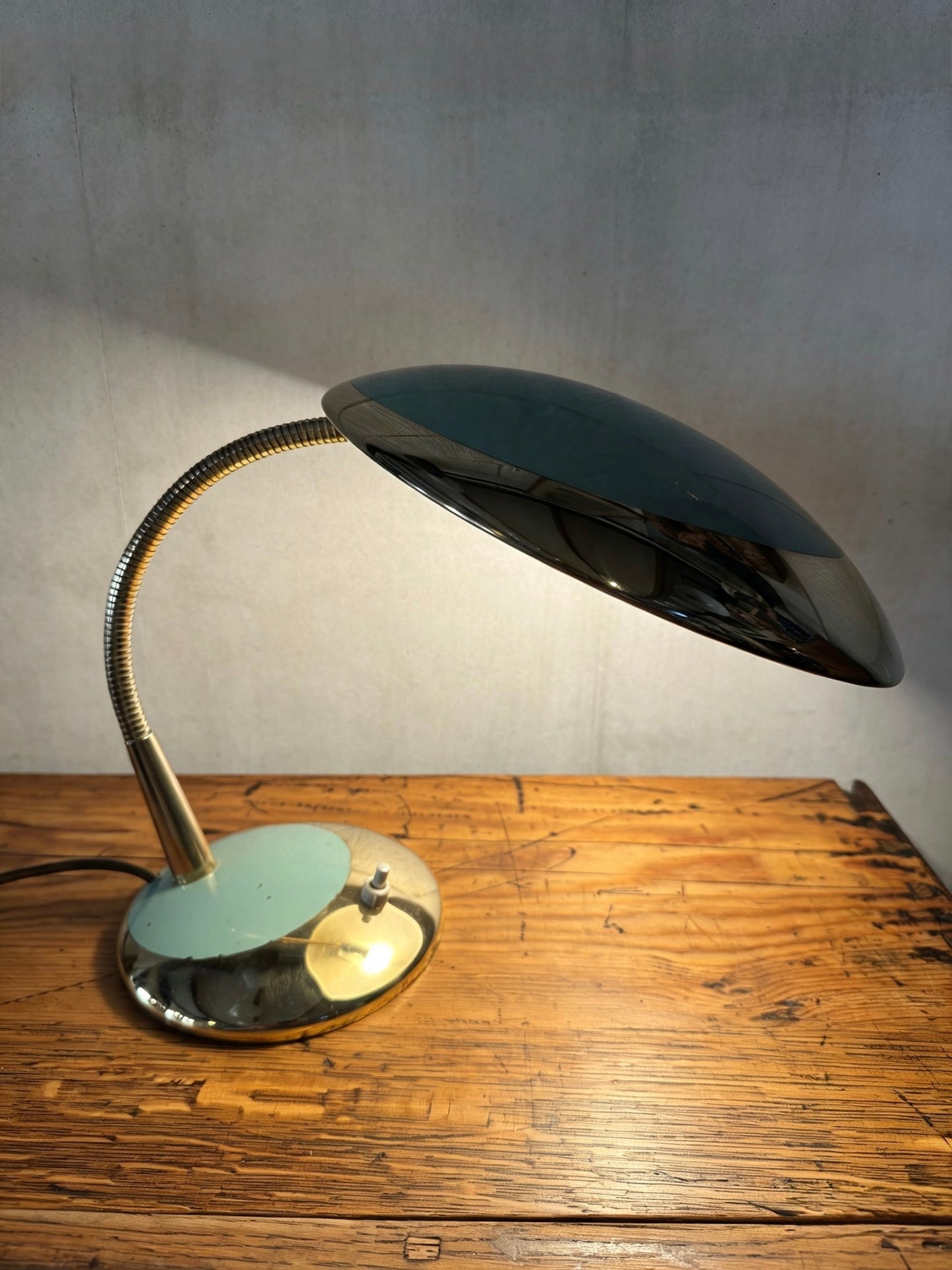 1950s Gooseneck Table Lamp By Hala