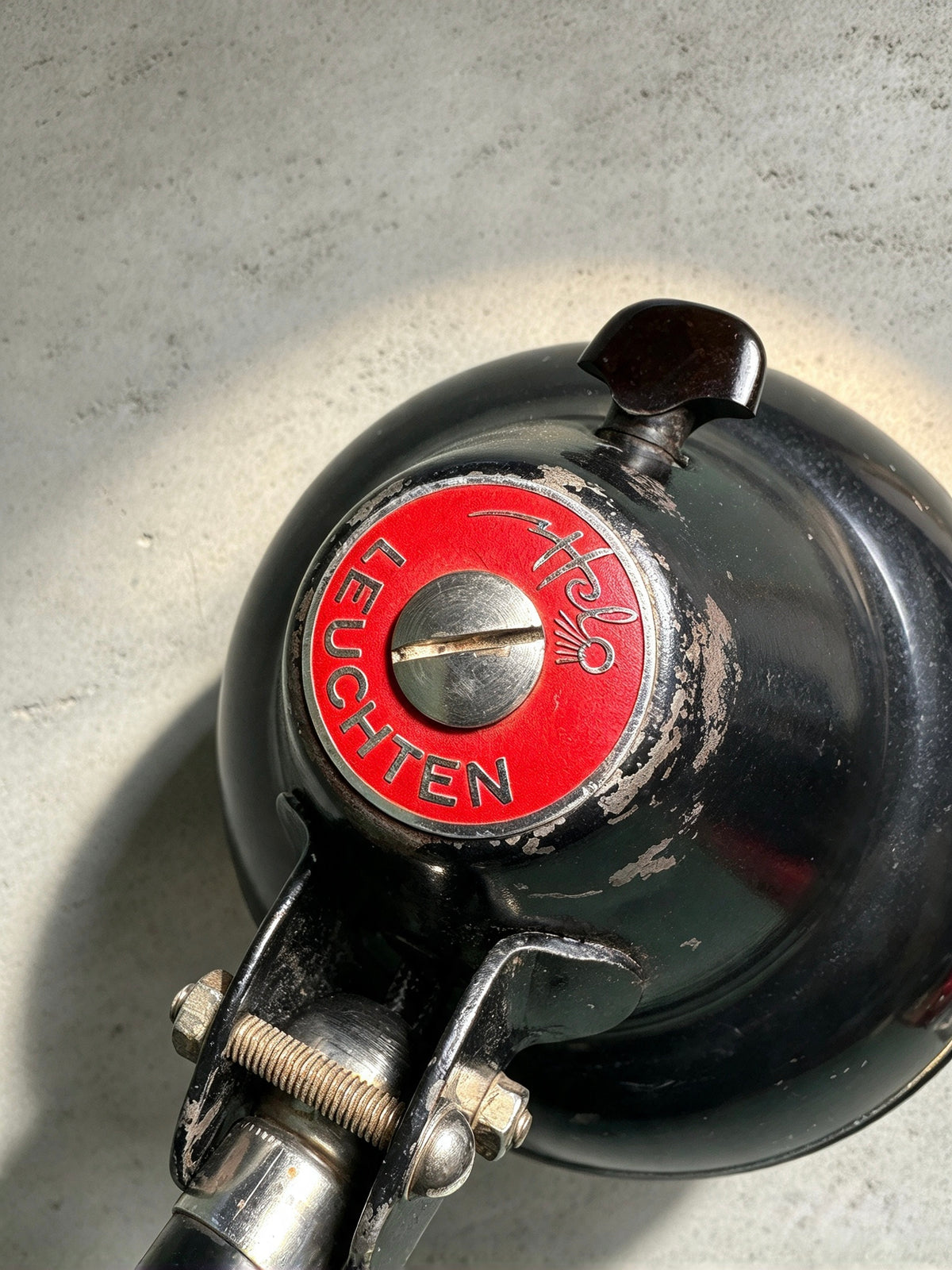 1940s Industrial Scissor Lamp By Helo Leuchten