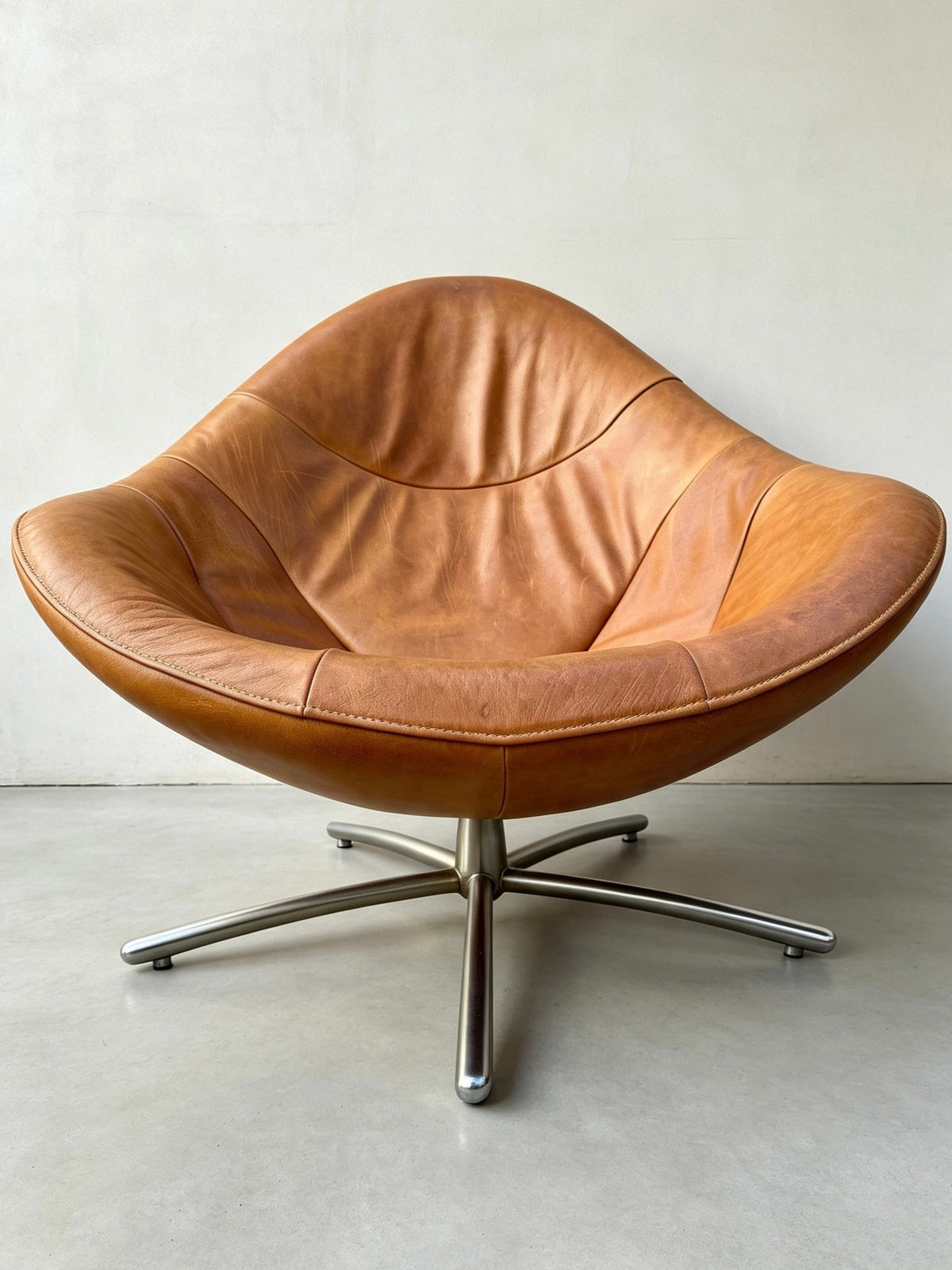 Heals Hidde Swivel Chair By Gerard Van Den Berg
